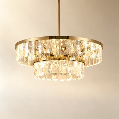 Fenrin Linear Crystal Chandelier
