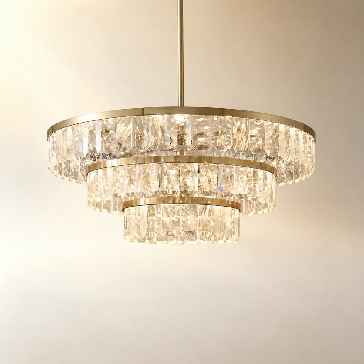 Fenrin Linear Crystal Chandelier
