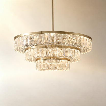 Fenrin Linear Crystal Chandelier