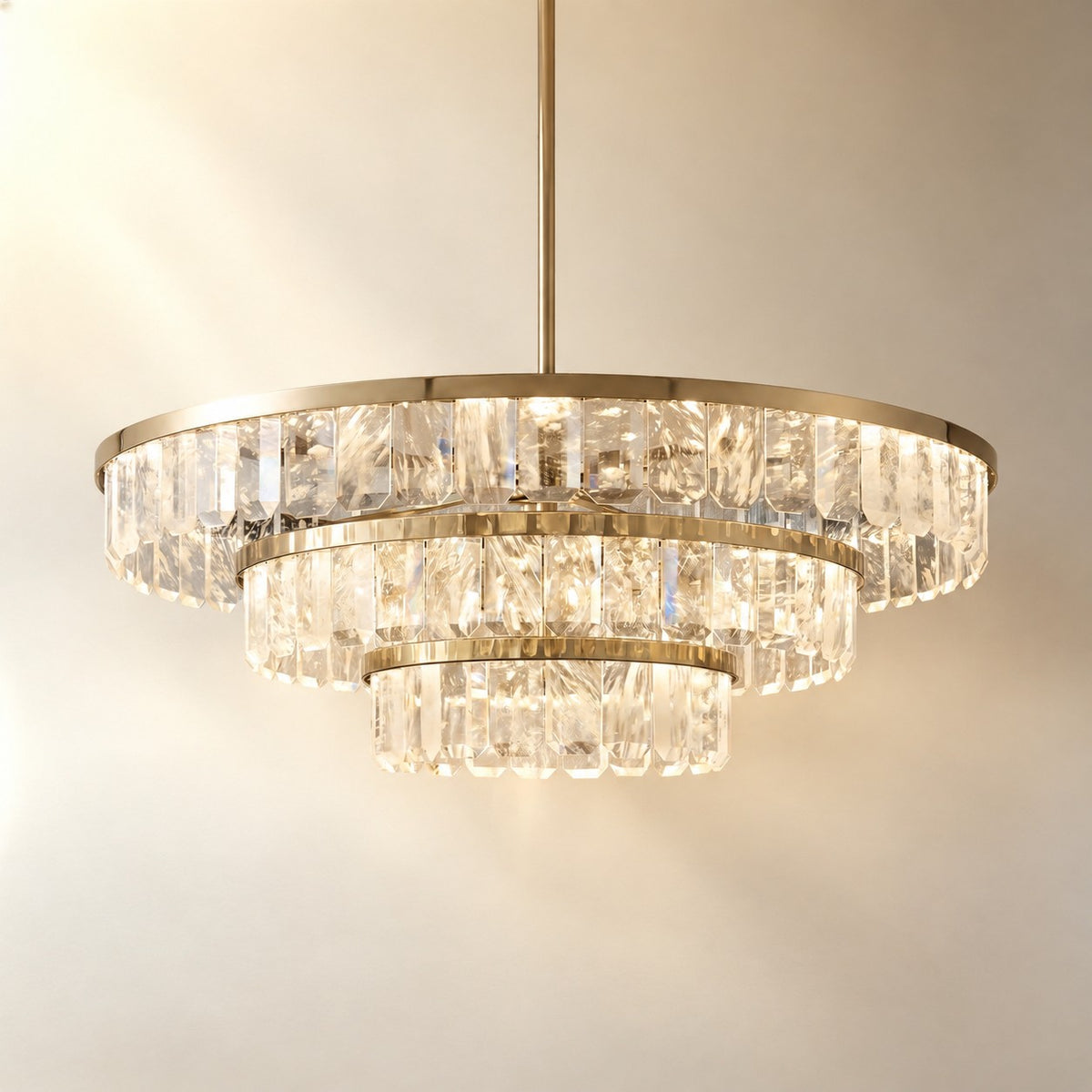 Fenrin Round Crystal Chandelier