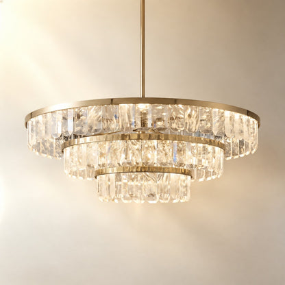 Fenrin Round Crystal Chandelier