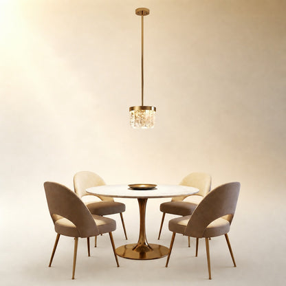 Fenrin Round Crystal Chandelier