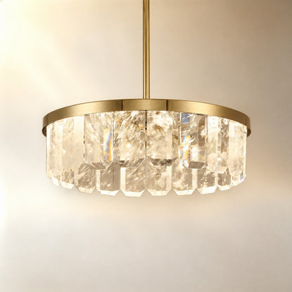 Fenrin Round Crystal Chandelier