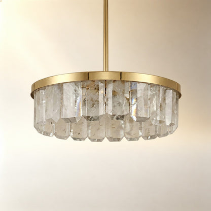 Fenrin Round Crystal Chandelier