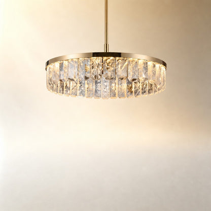 Fenrin Round Crystal Chandelier