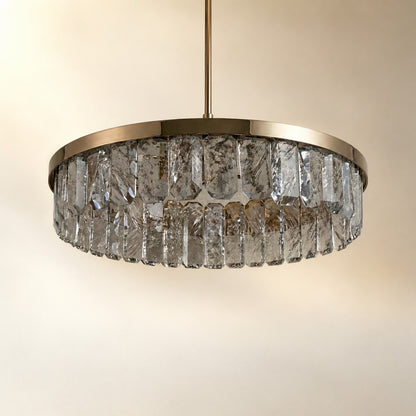 Fenrin Round Crystal Chandelier
