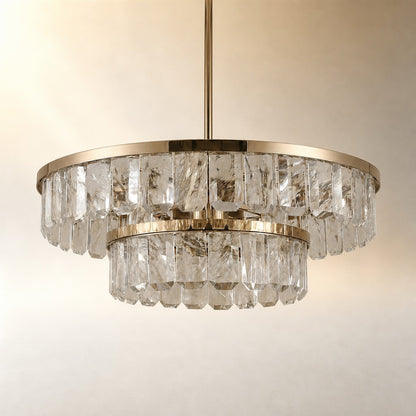 Fenrin Round Crystal Chandelier