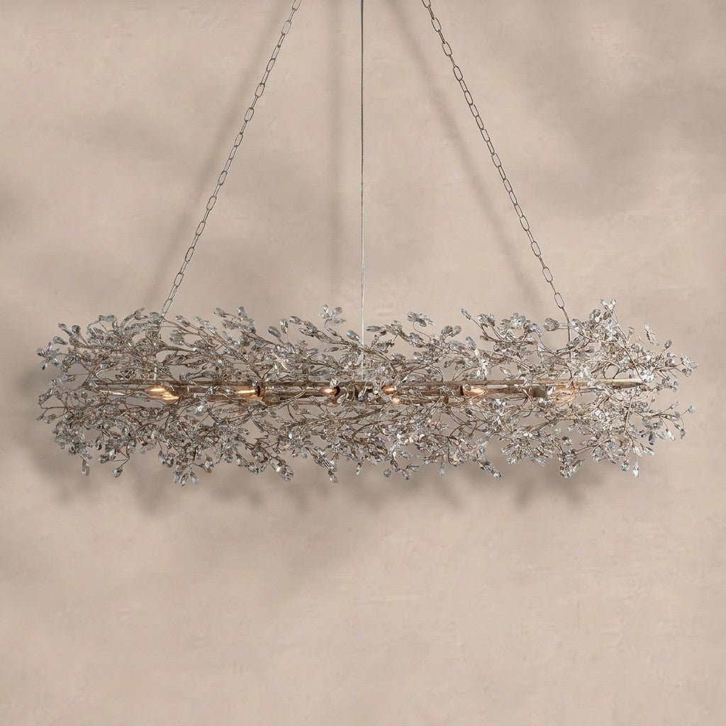 Fiore Oval Chandelier 62''74''