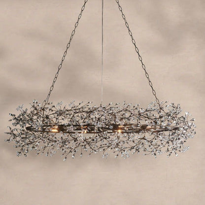 Fiore Oval Chandelier 62''74''