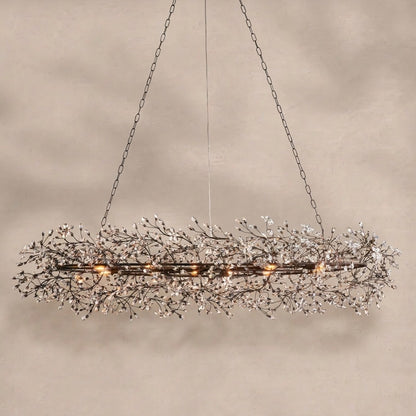 Fiore Oval Chandelier 62''74''