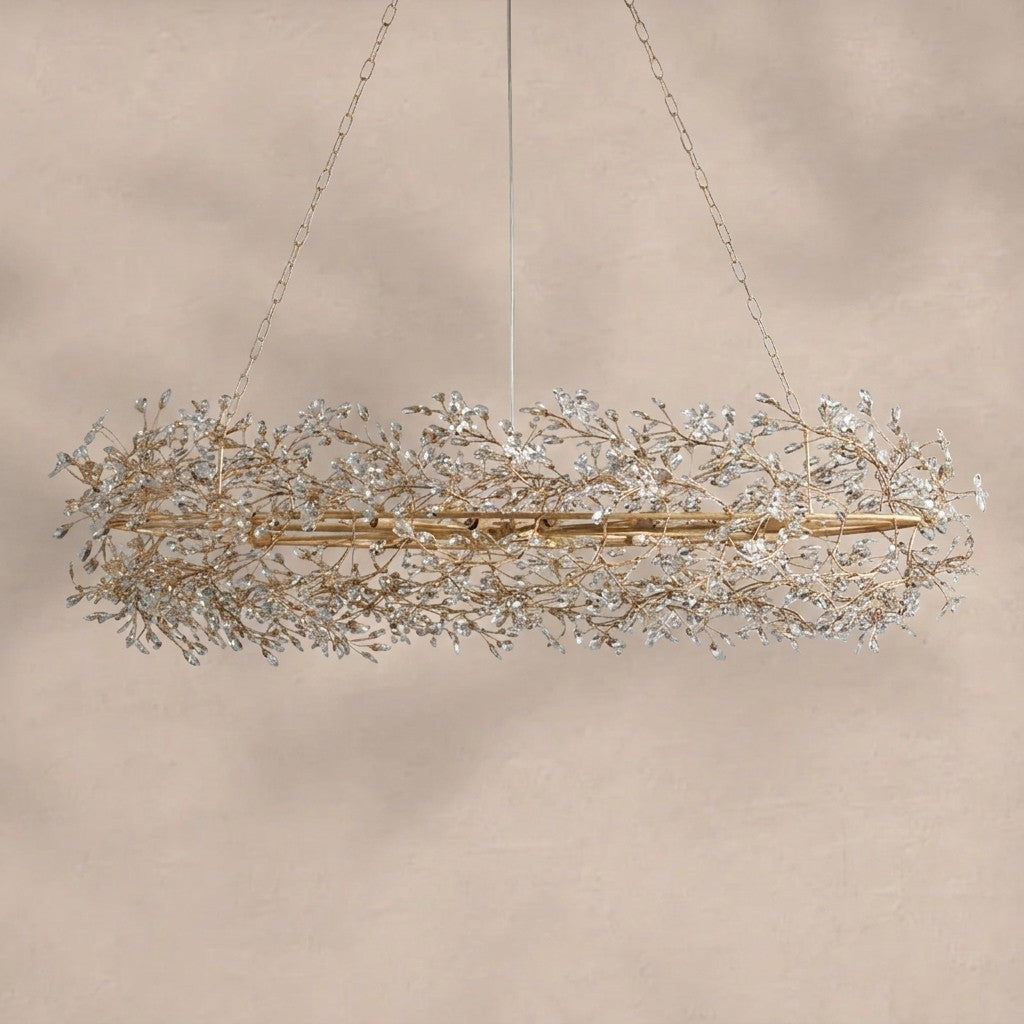 Fiore Oval Chandelier 62''74''