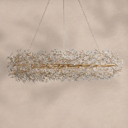 Fiore Oval Chandelier 62''74''