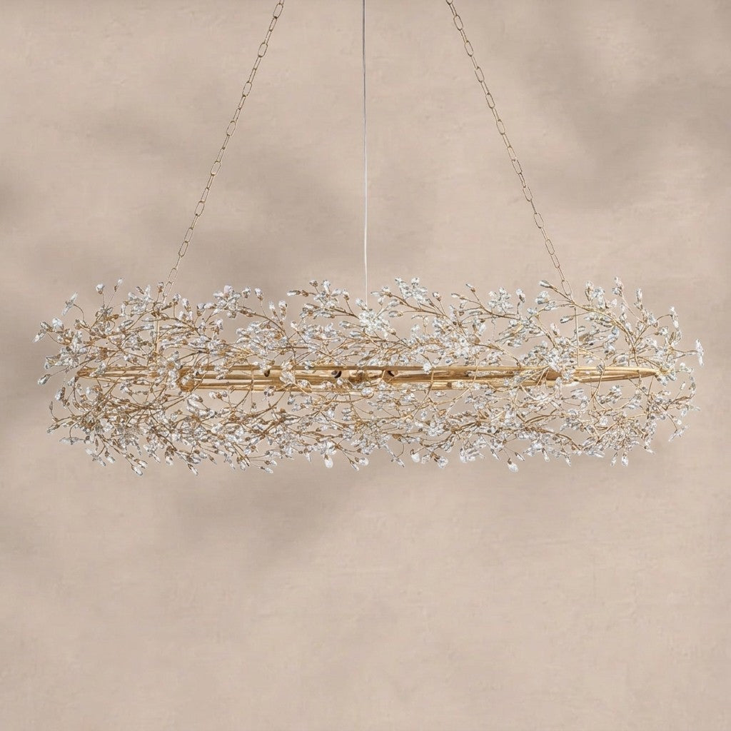 Fiore Oval Chandelier 62''74''