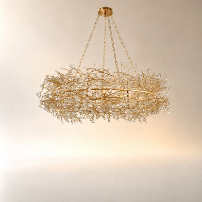 Fiore Crown Chandelier
