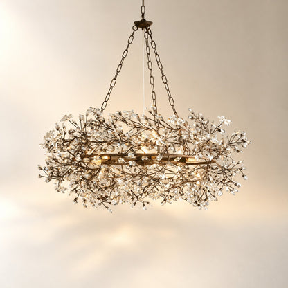 Fiore Crown Chandelier