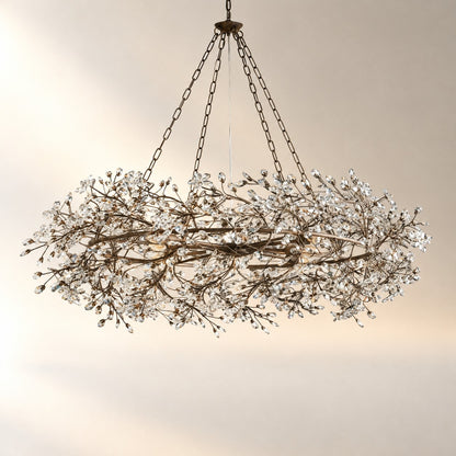 Fiore Crown Chandelier