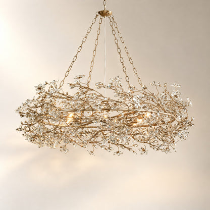 Fiore Crown Chandelier