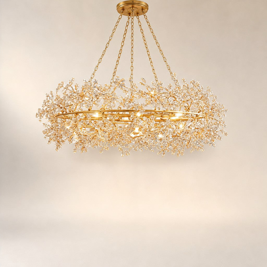 Fiore Crown Chandelier