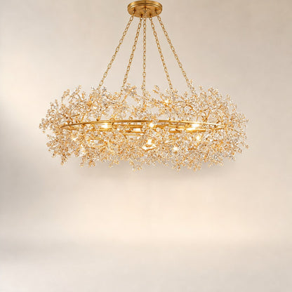 Fiore Crown Chandelier