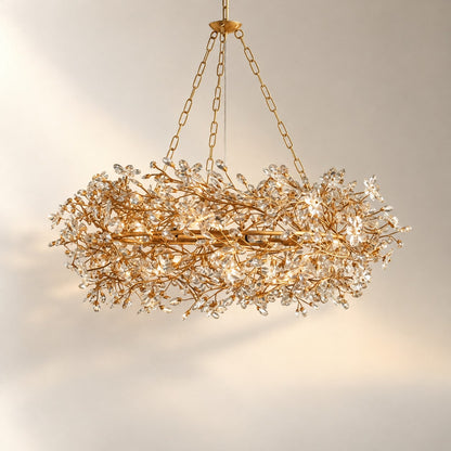 Fiore Crown Chandelier