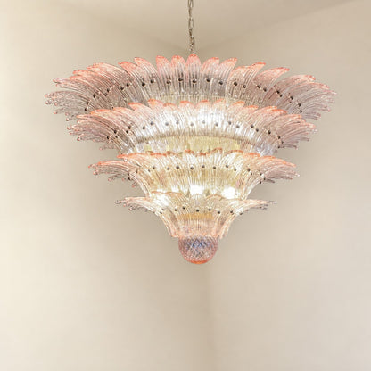 Floralys Sculptural Floral Glass Chandelier