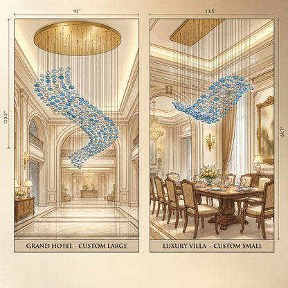 Flying Surge LED Chandelier