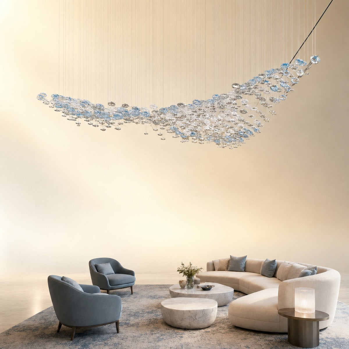 Flying Surge LED Chandelier