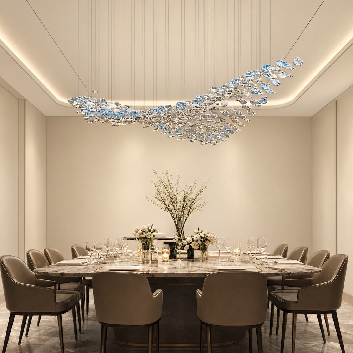 Flying Surge LED Chandelier