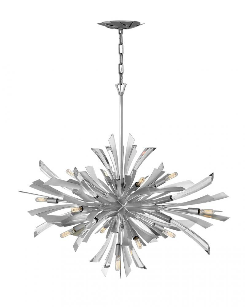 Vida Large Single Tier Chandelier - Elegant Lighting Statement Piece