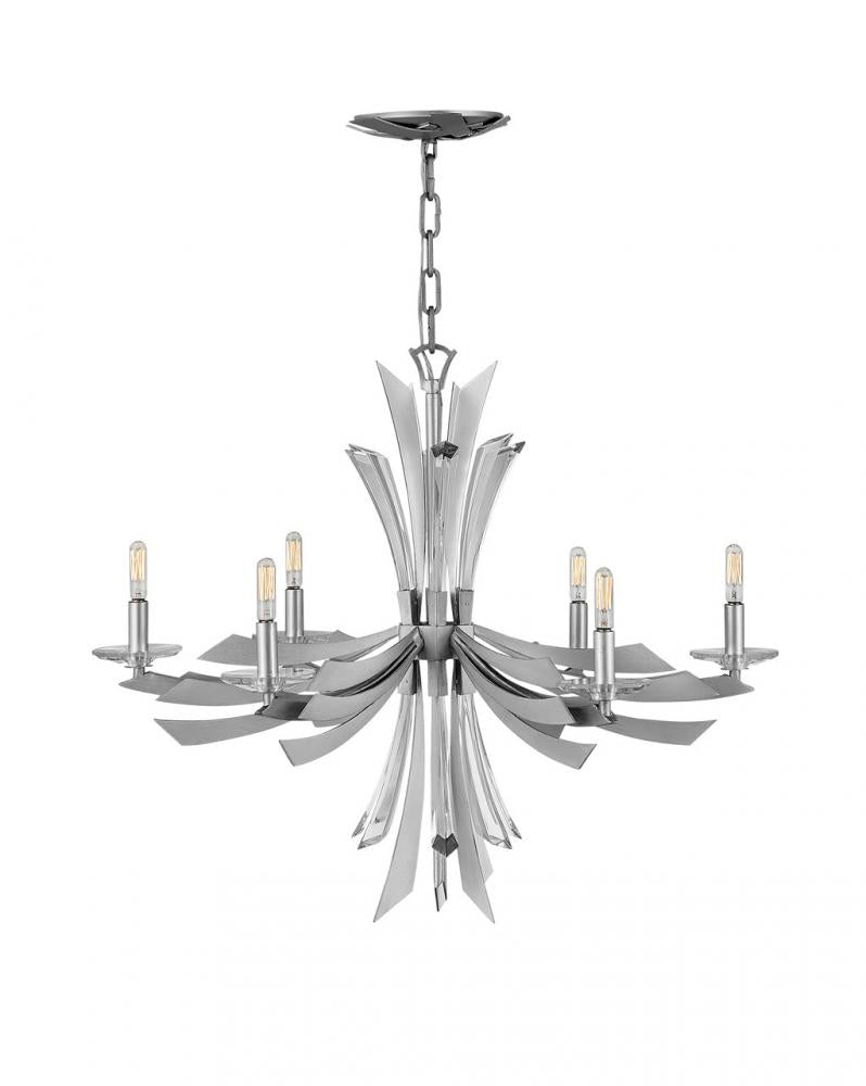 Vida Medium Single-Tier Chandelier | Elegant Modern Lighting Fixture