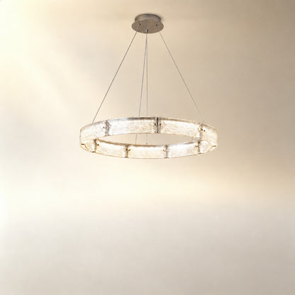 Galior Modern Glass Round Chandelier