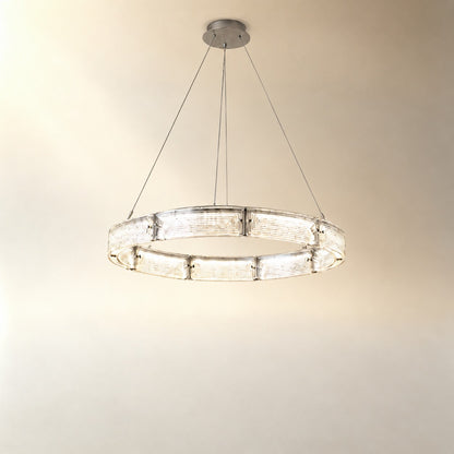 Galior Modern Glass Round Chandelier