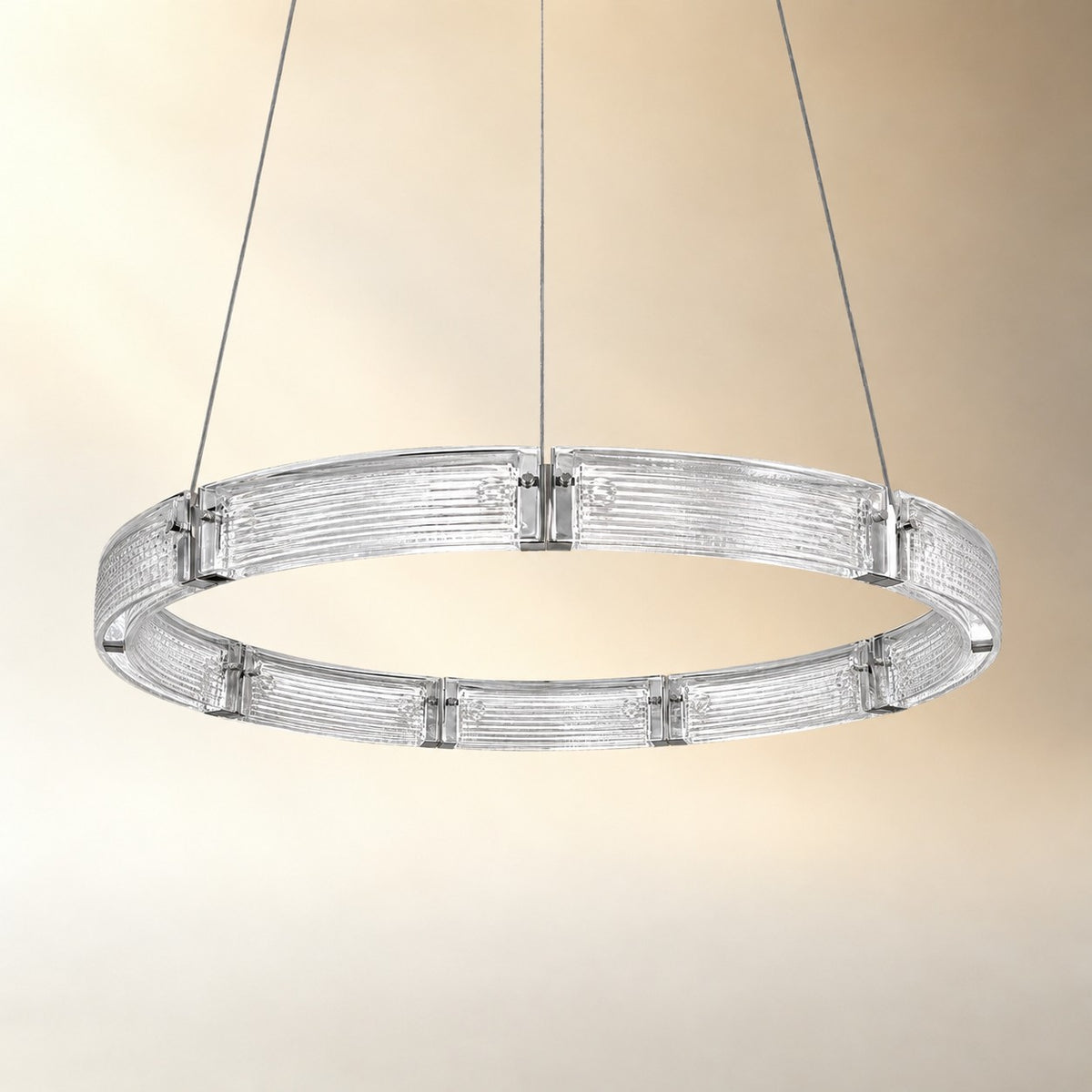 Galior Modern Glass Round Chandelier