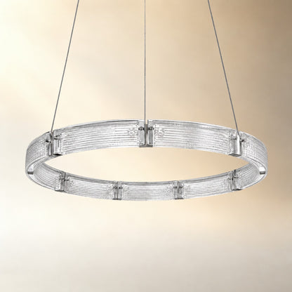Galior Modern Glass Round Chandelier