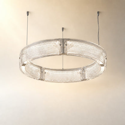 Galior Modern Glass Round Chandelier