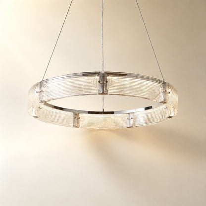 Galior Modern Glass Round Chandelier