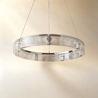 Galior Modern Glass Round Chandelier