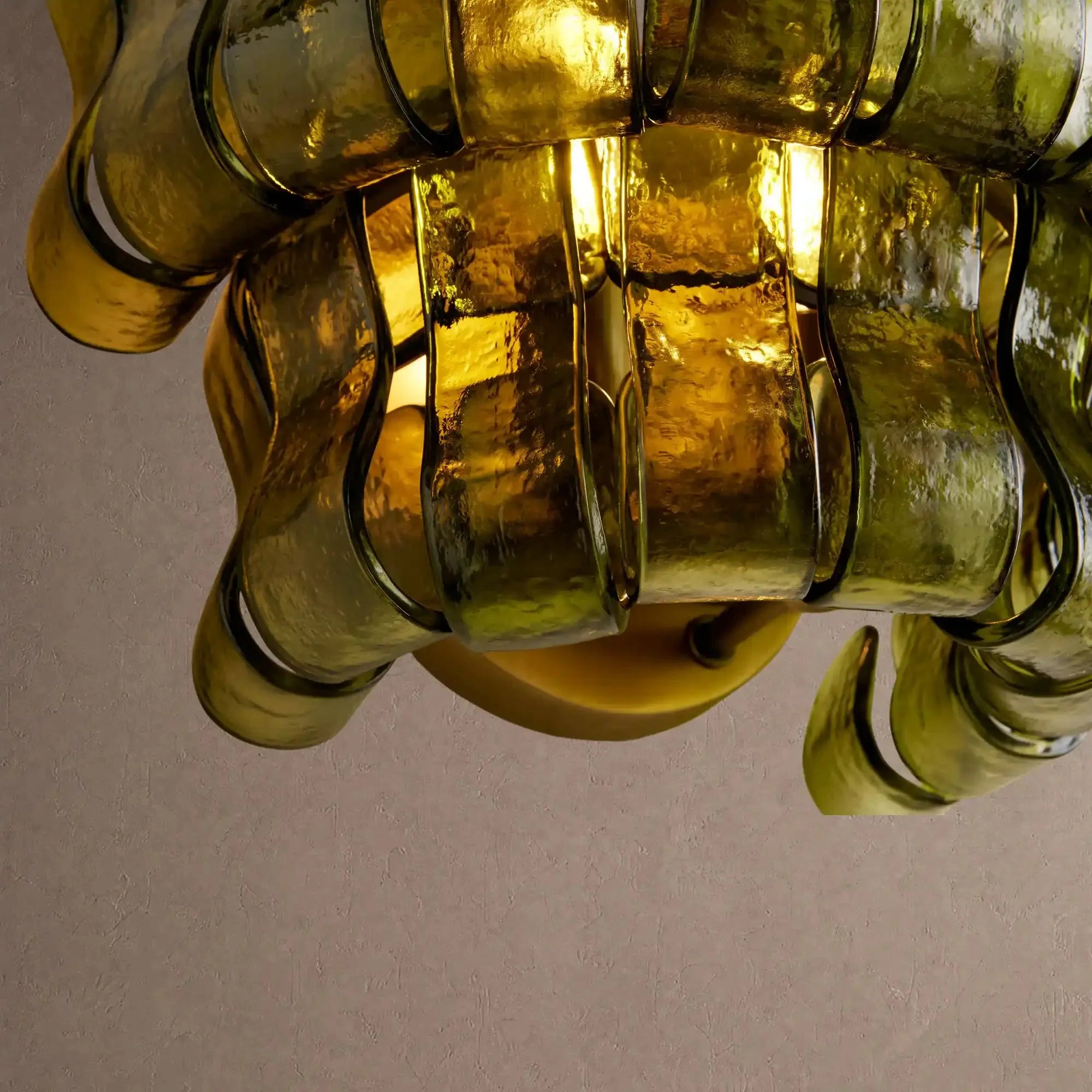 Ghiaccio Glass Wall Sconce