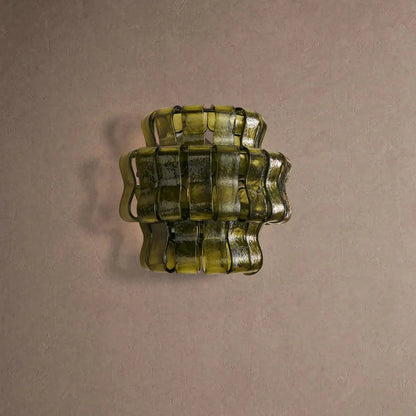Ghiaccio Glass Wall Sconce
