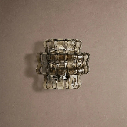 Ghiaccio Glass Wall Sconce