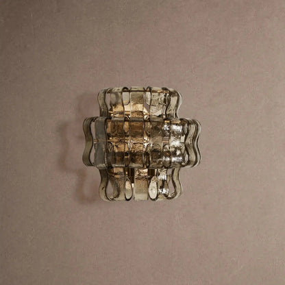 Ghiaccio Glass Wall Sconce