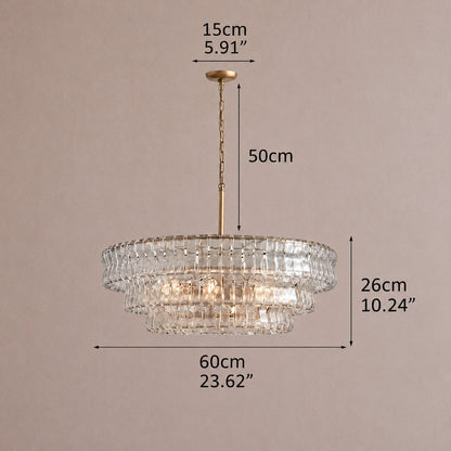 Ghiaccio Round Chandelier