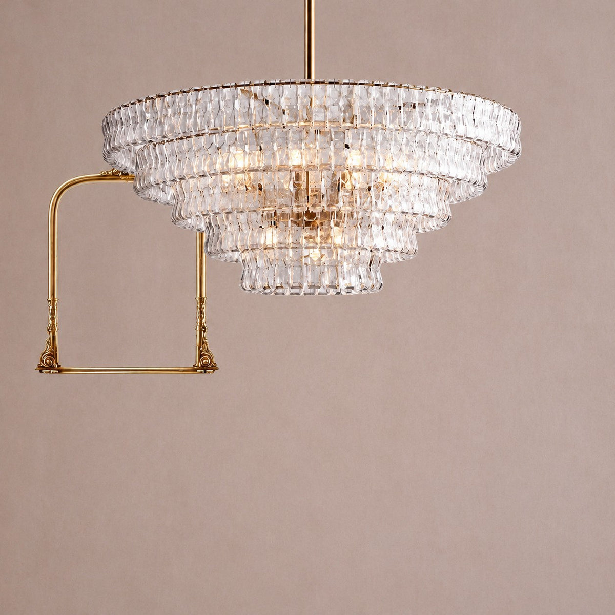 Ghiaccio Round Chandelier