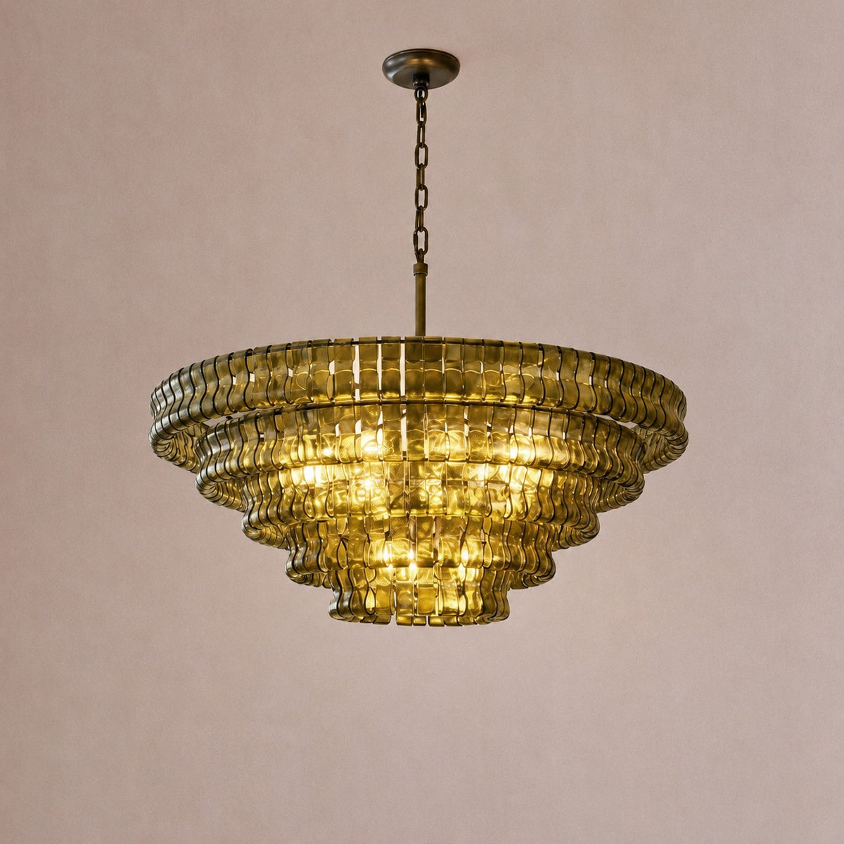 Ghiaccio Round Chandelier