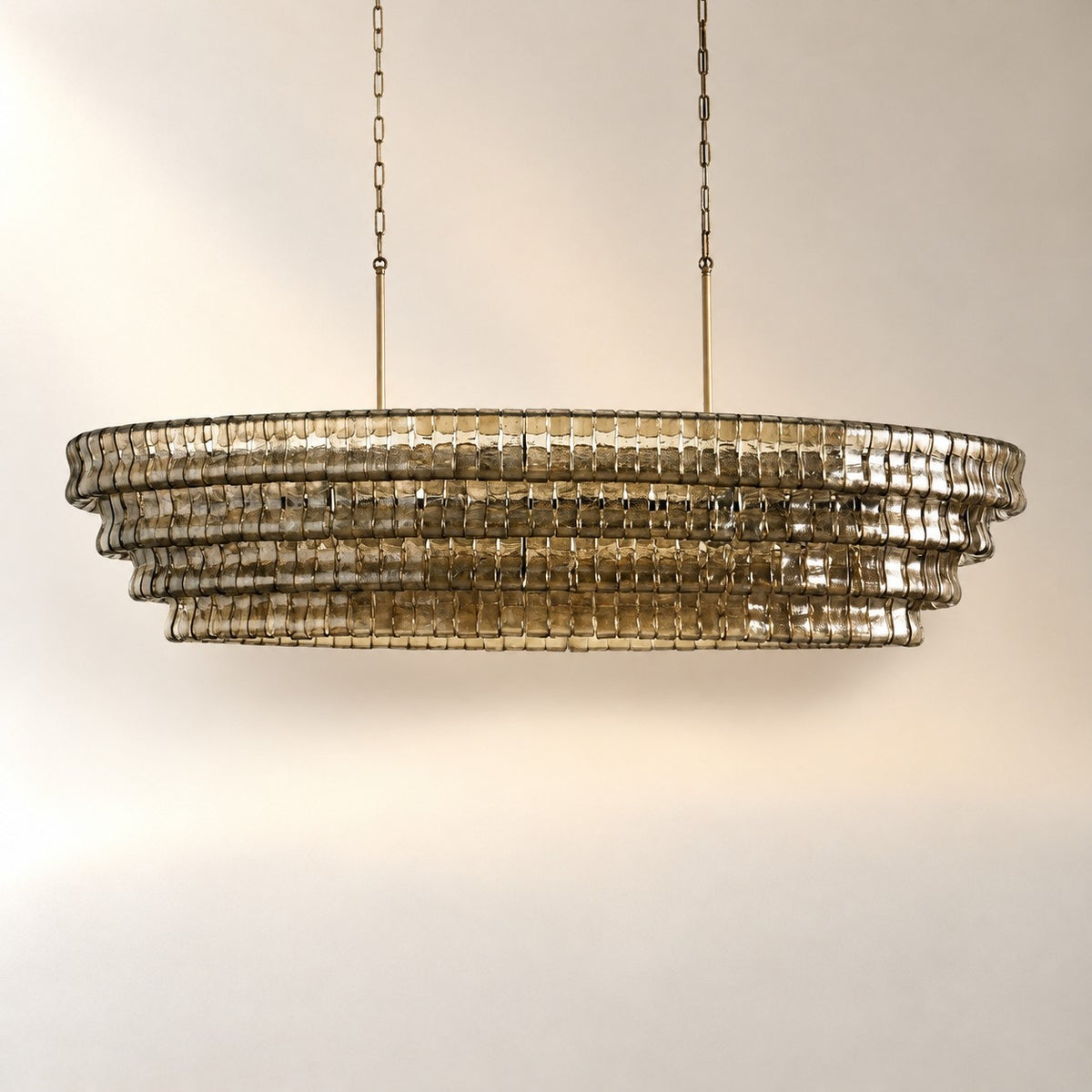 Ghiaccio Oval Chandelier
