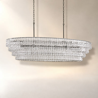 Ghiaccio Oval Chandelier