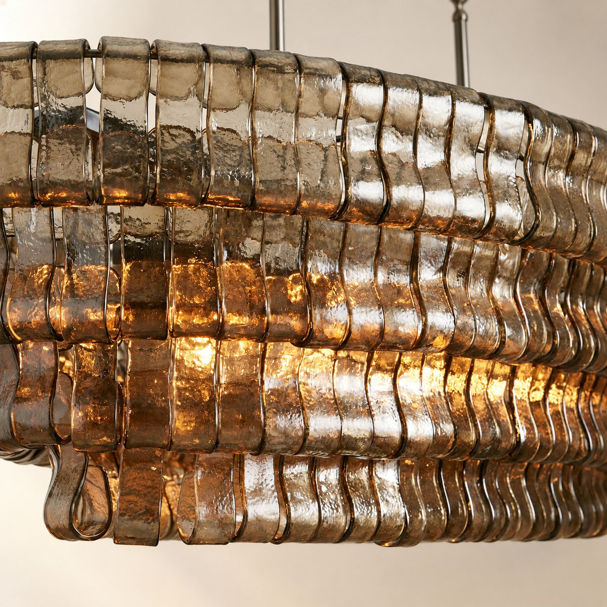 Ghiaccio Oval Chandelier
