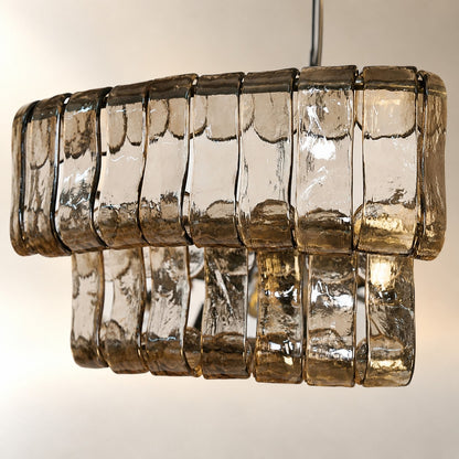 Ghiaccio Oval Chandelier