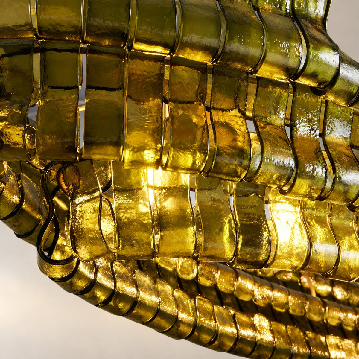 Ghiaccio Oval Chandelier