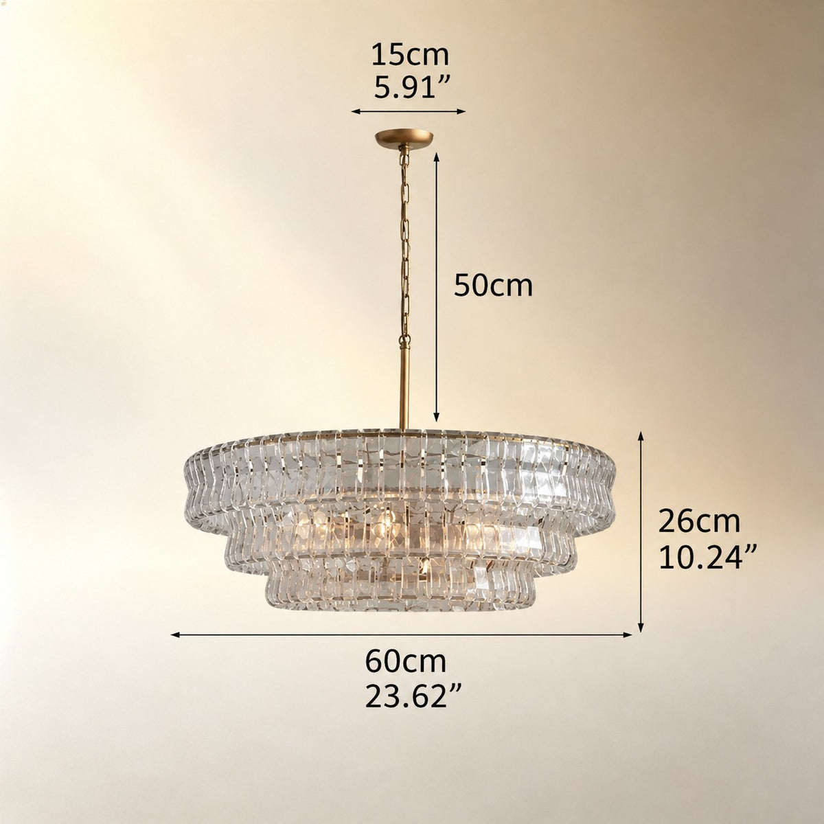 Ghiara Round Chandelier